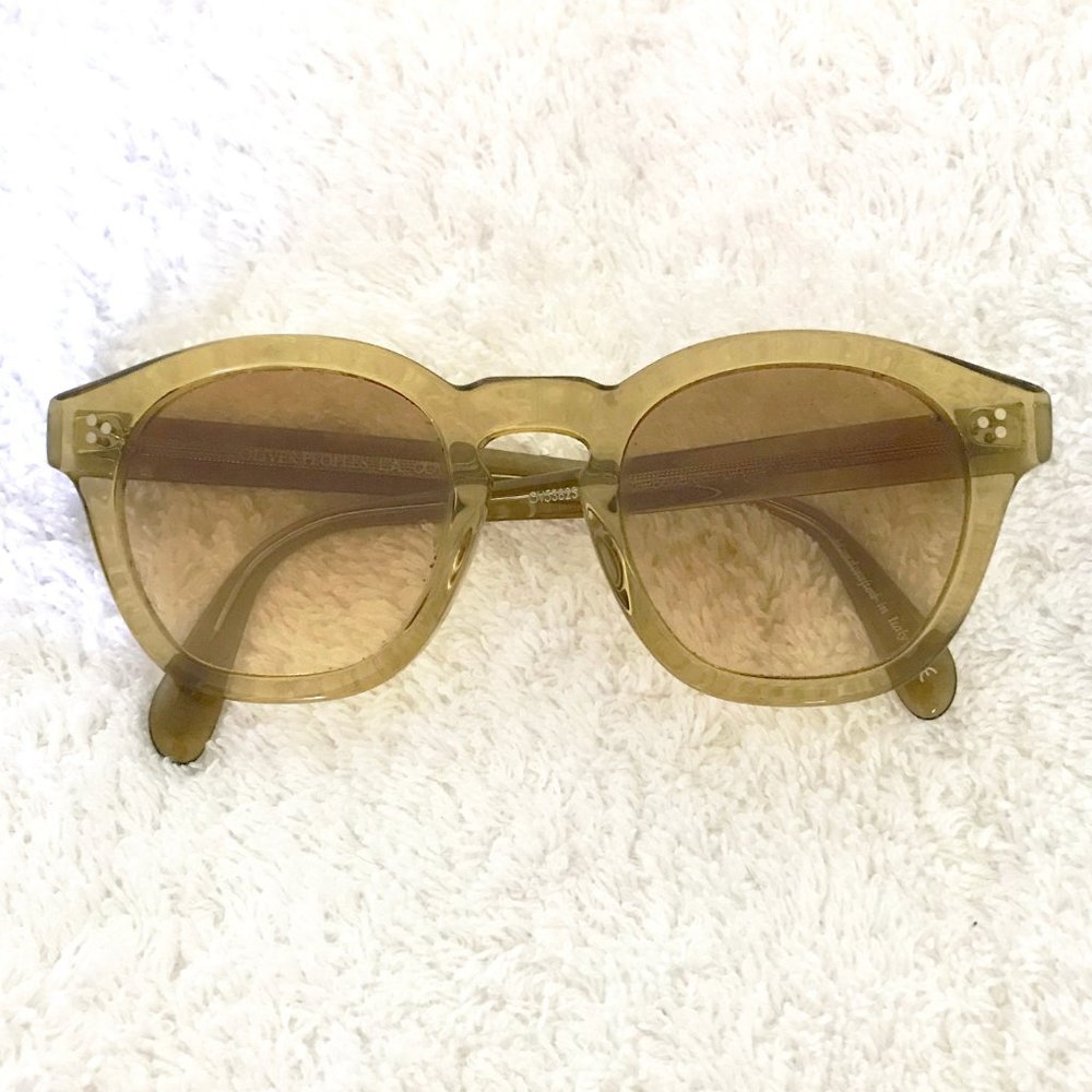 OLIVER PEOPLES Boudreau L.A. Round Sunglasses